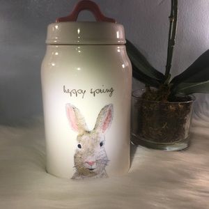 Rae Dunn Easter Happy Spring Canister